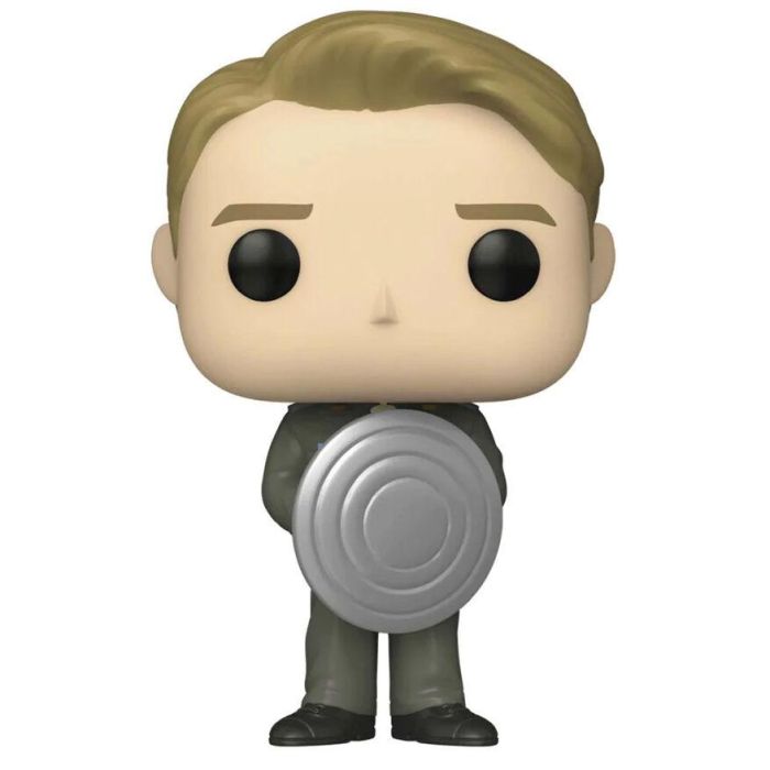 FUNKO Figura POP Marvel Captain America - Captain America Exclusivo Vinilo 9cm