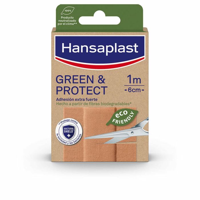 Hansaplast Hp Green & Protect Apósitos 10 X 6 cm