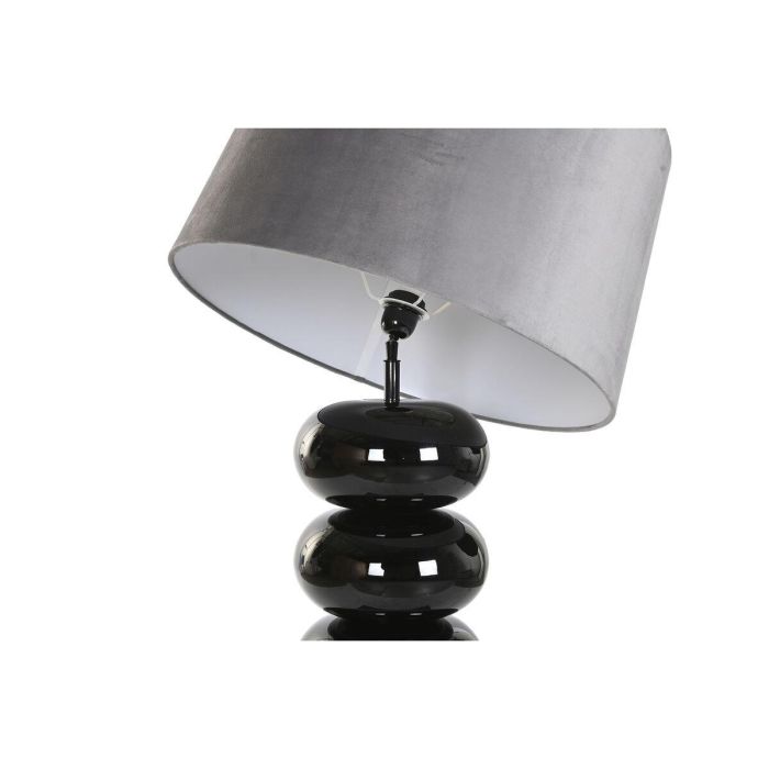 Lampara Sobremesa Item Home DKD Home Decor Negro Gris 55 x 121 x 55 cm 3