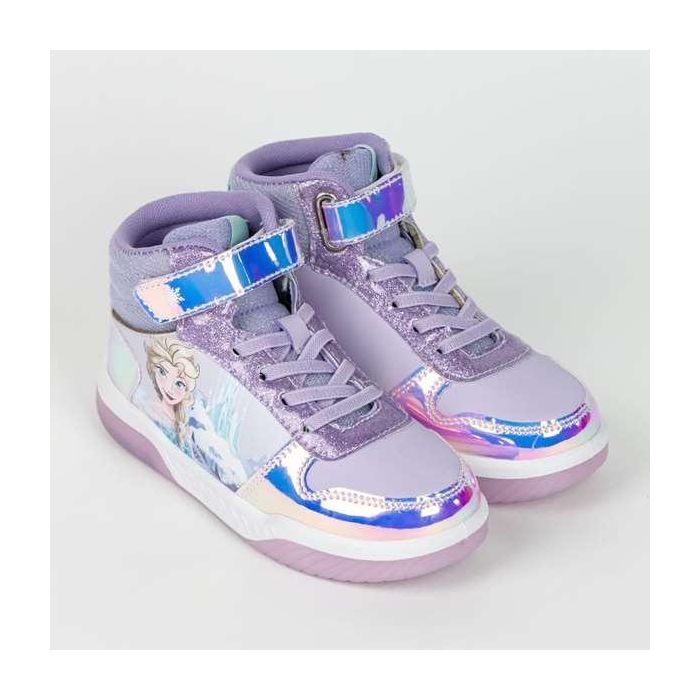 Deportiva suela pvc con luces frozen t032 Deportiva suela pvc con luces frozen t032