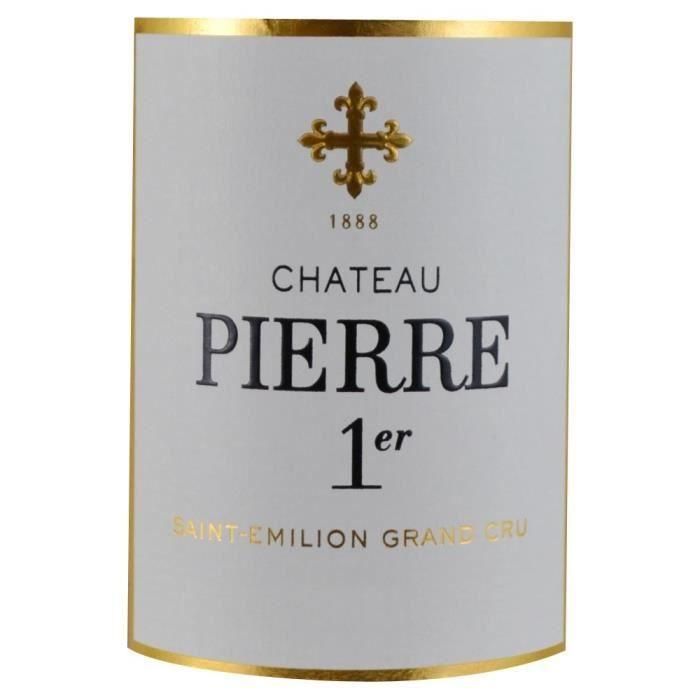 Château Pierre 1Er 2018 Saint-Emilion Grand Cru - Vino tinto de Burdeos 1