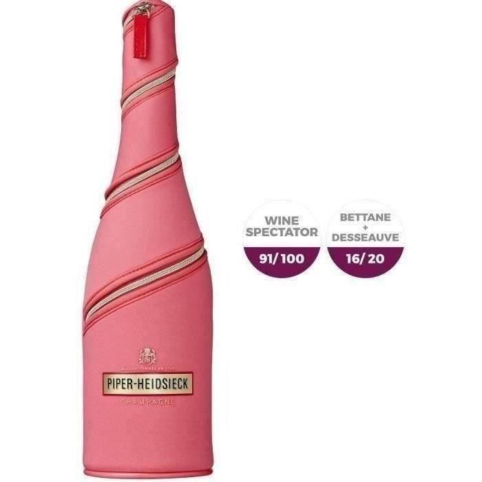 Champagne Piper Heidsieck Rosé Sauvage con estuche Jacket Dash