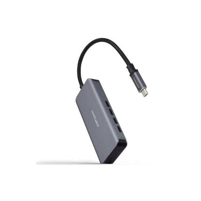 NANOCABLE HUB USB-C/M A 3xUSB-C/H ALUMINIO 10 CM 0 NANOCABLE HUB USB-C/M A 3xUSB-C/H ALUMINIO 10 CM 0