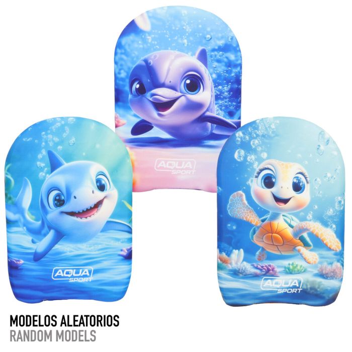 Tabla de BodyBoard AquaSport 30 X 44,5 X 3 CM 1 Tabla de BodyBoard AquaSport 30 X 44,5 X 3 CM 1