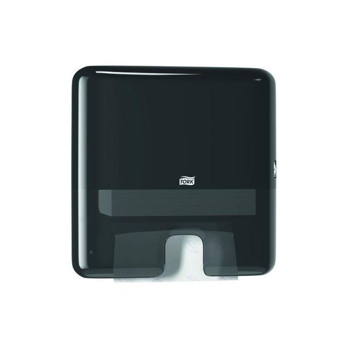 Toallero Tork Xpress Mini Para Toalla Entredoblada Plastico Negro