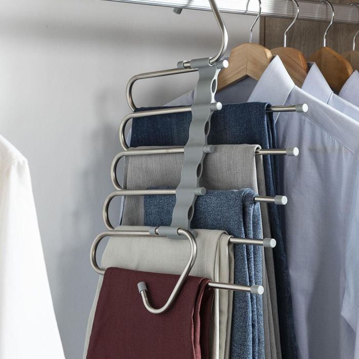 Percha Múltiple para Pantalones 5 en 1 Havser InnovaGoods 11