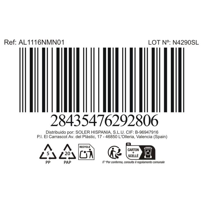 Inde Set de 3 Platos Llanos Ischia, Vidrio Opal Negro, Diámetro 25.3 cm (4 Cajas) Inde Set de 3 Platos Llanos Ischia, Vidrio Opal Negro, Diámetro 25.3 cm (4 Cajas)