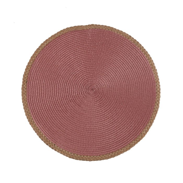 Salvamantel Rosa Versa 38x38 cm - Poliéster, Polipropileno, Yute, Jacinto de agua (6 Unidades) Salvamantel Rosa Versa 38x38 cm - Poliéster, Polipropileno, Yute, Jacinto de agua (6 Unidades)