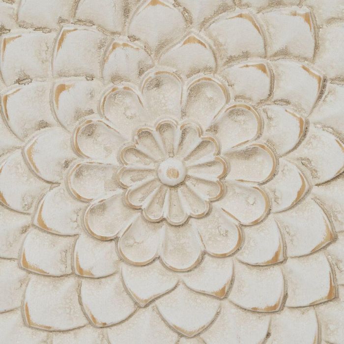 Aparador MANACOR Blanco Marrón Madera de pino 135 x 40 x 80 cm