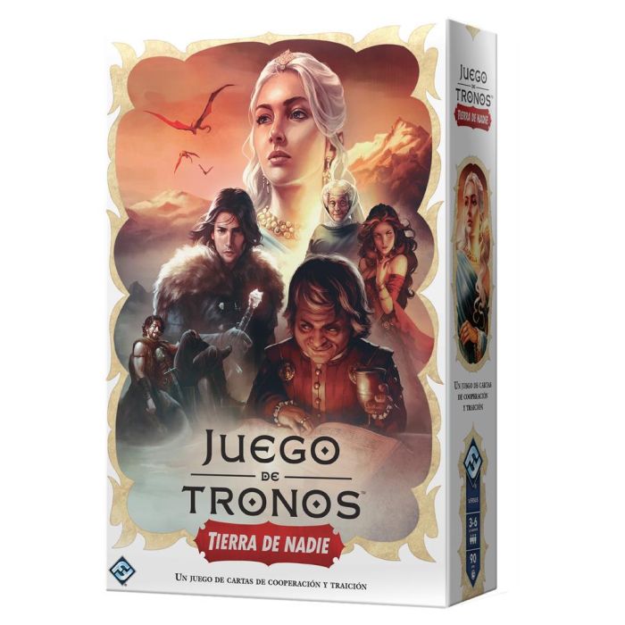 Fantasy Flight Games Juego de Tronos: Tierra Nadie Juego de Tablero Español 3-6 Jugadores 90 Minutos 0 Fantasy Flight Games Juego de Tronos: Tierra Nadie Juego de Tablero Español 3-6 Jugadores 90 Minutos 0