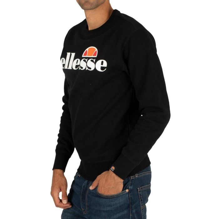 Camiseta de Manga Larga Hombre Ellesse SL Succiso Negro 5