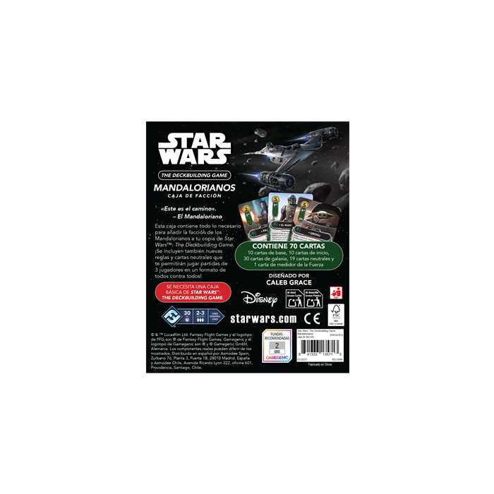 Caja Star Wars: Deckbuilding Game Mandalorianos 1 Caja Star Wars: Deckbuilding Game Mandalorianos 1