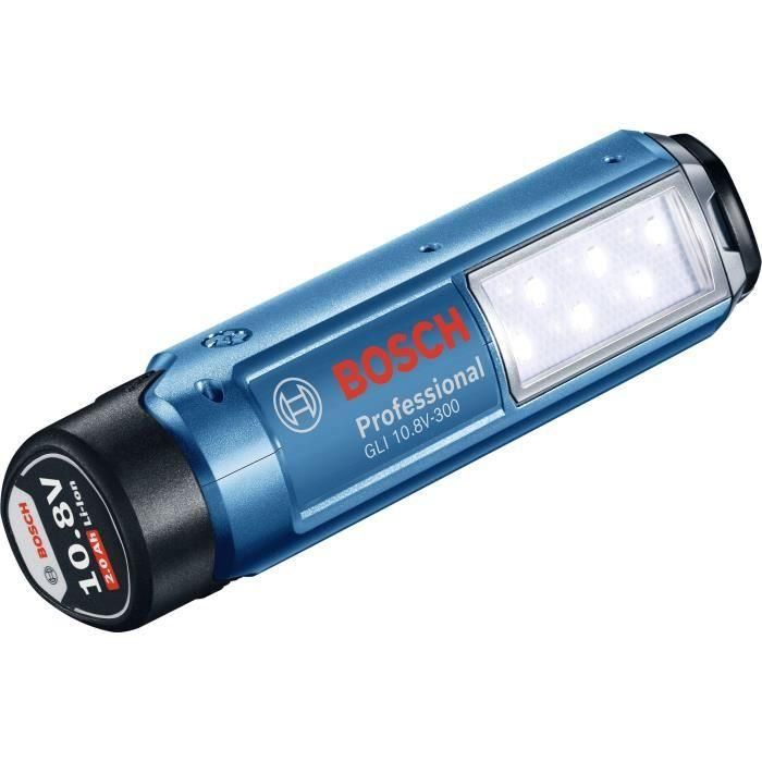 Bosch Professional GLI 12V-300 Lámpara de trabajo inalámbrica 12V para iluminación profesional, solo herramienta sin batería, en caja 1 Bosch Professional GLI 12V-300 Lámpara de trabajo inalámbrica 12V para iluminación profesional, solo herramienta sin batería, en caja 1