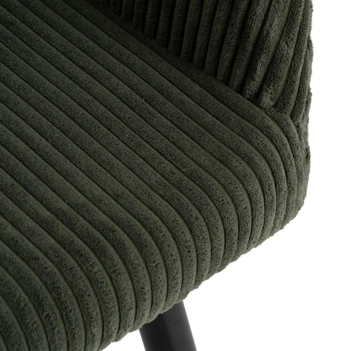 Silla Verde Tejido-Metal Contract 57 X 43 X 83 cm