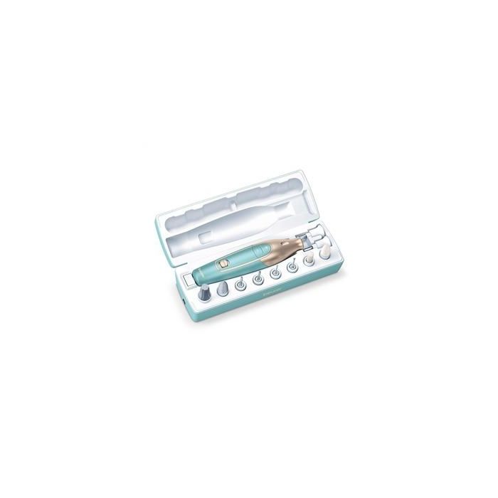 Beurer MP-84 Set Manicura y Pedicura Profesional con Luz y Batería de Litio para Manos y Pies