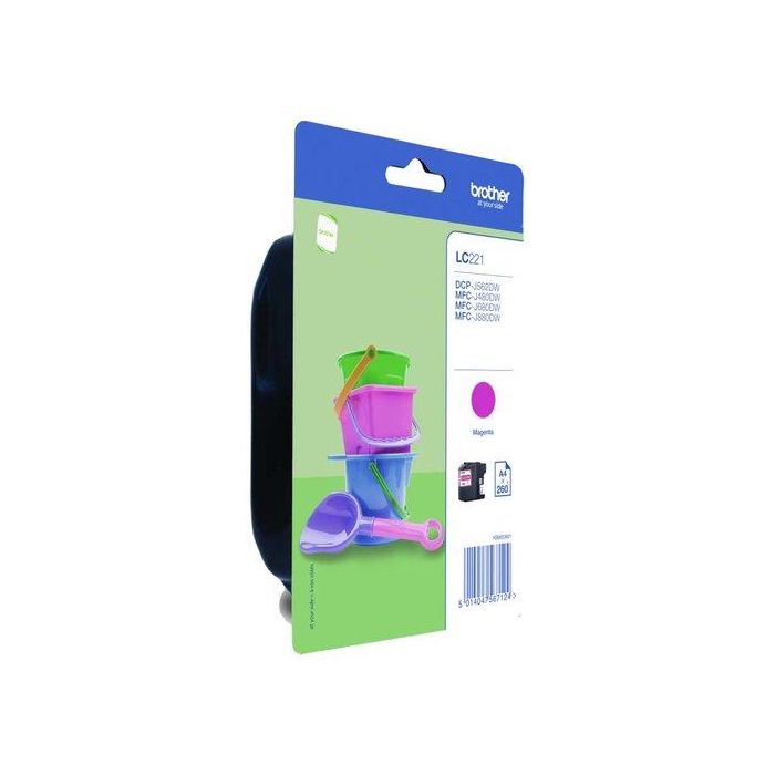 BROTHER Cartucho tinta Magenta MFCJ4420DW/MFCJ4620DW