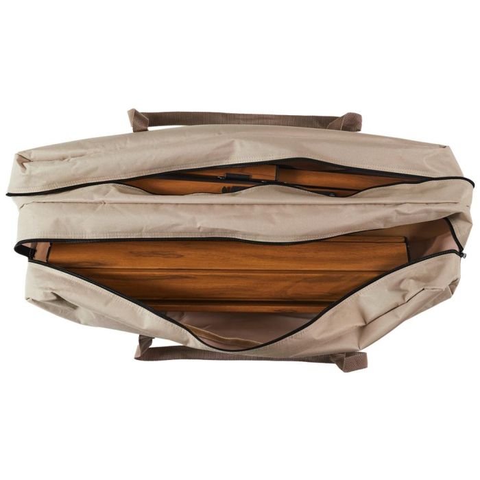 Home Deco Factory Mesa De Camping Plegable 58x60 cm, Incluye Bolsa De Transporte 6