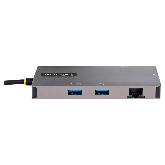Startech.com 120B-USBC-MULTIPORT Docking Station USB Tipo C, HDMI 4K 60Hz, Ethernet Gigabit, USB-A, Lector SD/MicroSD, Power Delivery 100W 3