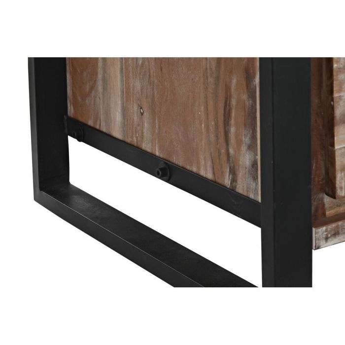 Mesa Centro Alpino DKD Home Decor Natural Negro 60 x 40 x 110 cm 5 Mesa Centro Alpino DKD Home Decor Natural Negro 60 x 40 x 110 cm 5