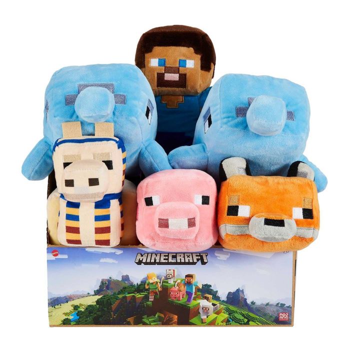 Peluche Básico 20 Cm Minecraft Hbn39 Mattel 4 Peluche Básico 20 Cm Minecraft Hbn39 Mattel 4