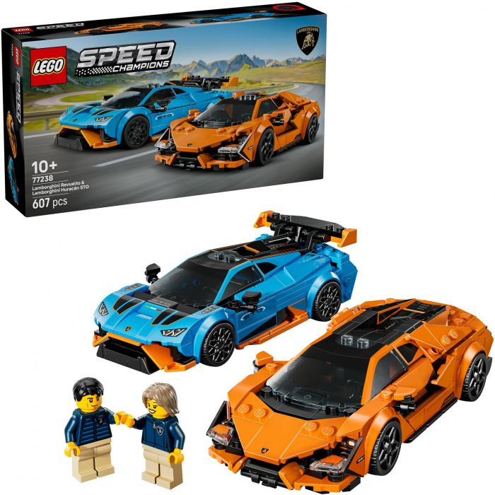 LEGO 77238 Speed Champions Lamborghini Revuelto y Huracán STO 2 LEGO 77238 Speed Champions Lamborghini Revuelto y Huracán STO 2
