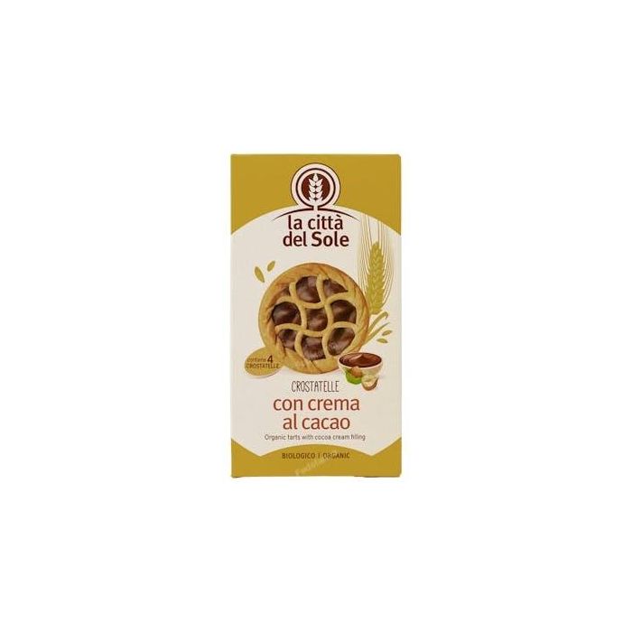 LA CITTA DEL SOLE Tartaleta de Cacao 4x36g