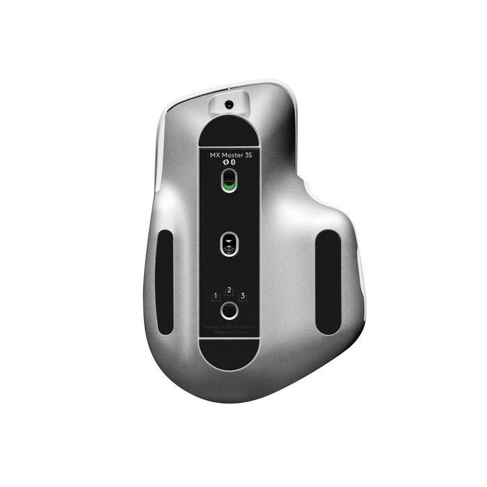 Ratón Ergonómico Inalámbrico por Bluetooth Logitech MX Master 3S/ Batería recargable/ Hasta 8000 DPI/ Gris Pálido 2 Ratón Ergonómico Inalámbrico por Bluetooth Logitech MX Master 3S/ Batería recargable/ Hasta 8000 DPI/ Gris Pálido 2