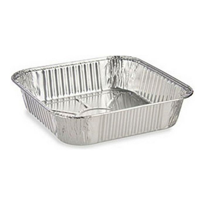 Juego de Bandejas Kinvara 23241 23241 Plateado Plata Aluminio 20,5 x 6,5 x 20,5 cm 0 Juego de Bandejas Kinvara 23241 23241 Plateado Plata Aluminio 20,5 x 6,5 x 20,5 cm 0
