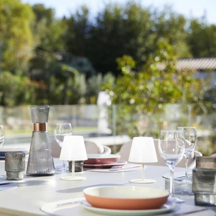 Lumisky LUM3666162006952 Juego 2 Lámparas de Mesa Inalámbricas Crema Aluminio 16 cm LED 1 Lumisky LUM3666162006952 Juego 2 Lámparas de Mesa Inalámbricas Crema Aluminio 16 cm LED 1