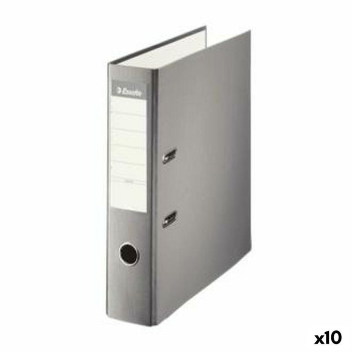Archivador de Palanca Esselte Gris A4 (10 Unidades) 0 Archivador de Palanca Esselte Gris A4 (10 Unidades) 0