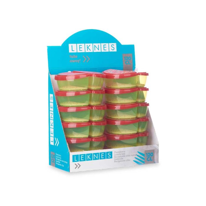 Tupper Fruta Sandia Y Fresa 1.2 L Leknes 23X8CM (24 Unidades) 2 Tupper Fruta Sandia Y Fresa 1.2 L Leknes 23X8CM (24 Unidades) 2