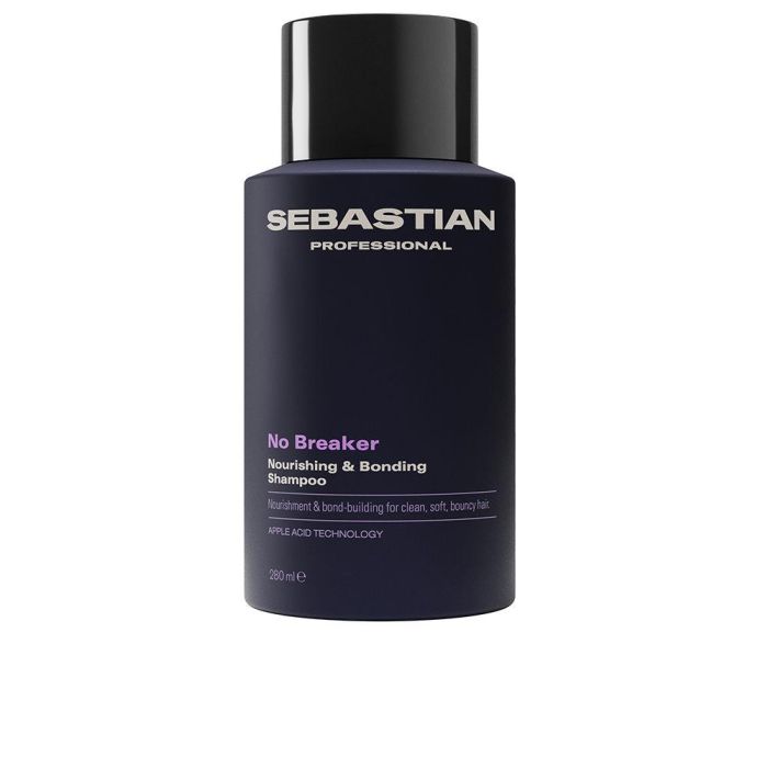 Sebastian Professionals NO.BREAKER Champú Profesional Nutre y Limpia para Cabello Débil y Delicado, 280 ml Sebastian Professionals NO.BREAKER Champú Profesional Nutre y Limpia para Cabello Débil y Delicado, 280 ml