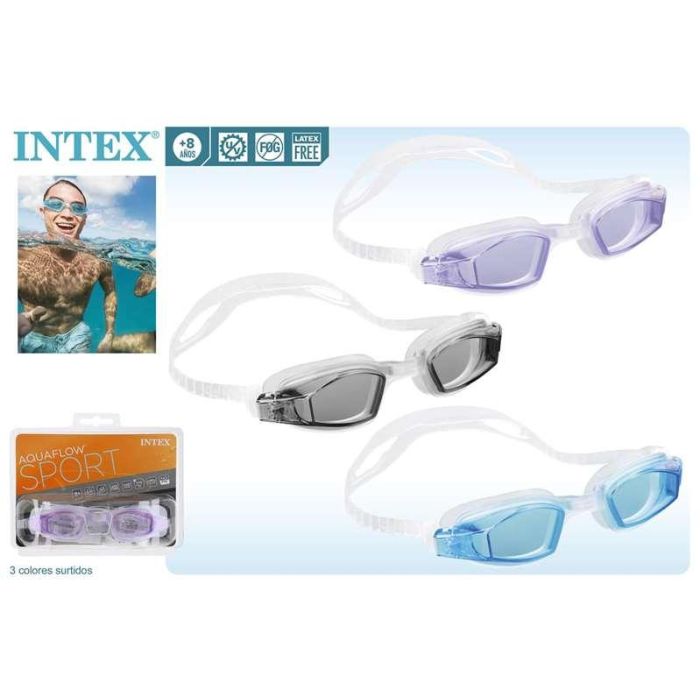 Intex Gafas de Natación Juvenil Free Style Sport Goggles (+8 Años) - Modelos Surtidos 2