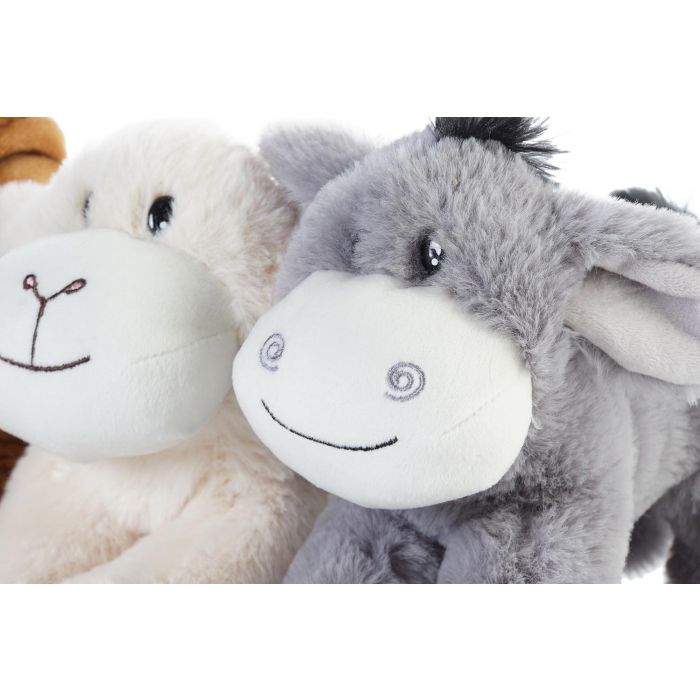 DKD Home Decor Peluche Niños Animales Poliéster Surtido 10x16x10 cm Colores Gris, Marrón, Blanco, Beige Pack 8 Unidades 2 DKD Home Decor Peluche Niños Animales Poliéster Surtido 10x16x10 cm Colores Gris, Marrón, Blanco, Beige Pack 8 Unidades 2