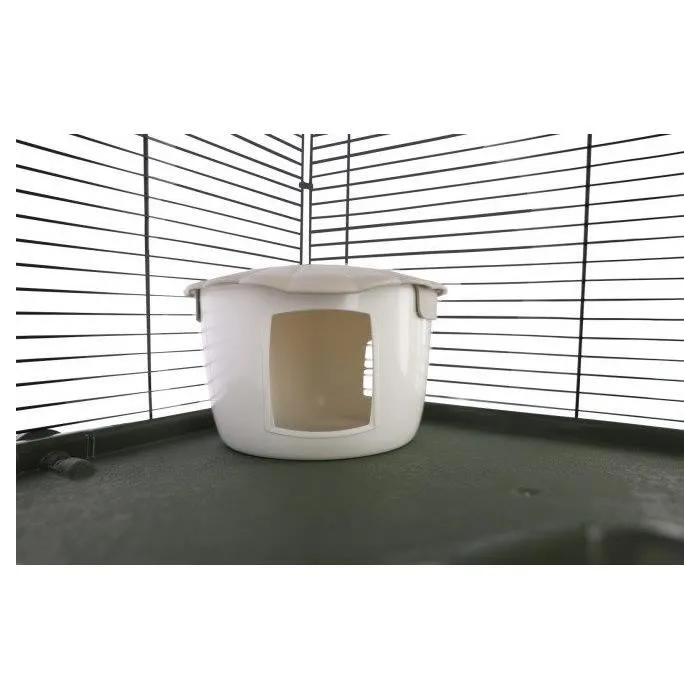 Kerbl Jaula para animales pequeños FLAT NATURE KER8022967062176 80 x 45 x 53 cm 3 plantas 2