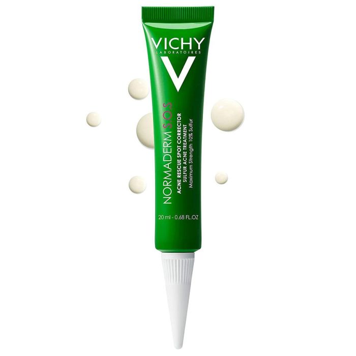 Vichy B227466/1 NORMADERM SOS Pasta Anti-Imperfecciones Azufre para Acné Puntos Negros Hipoalergénico Piel Acneica Noche 20 ml 1 Vichy B227466/1 NORMADERM SOS Pasta Anti-Imperfecciones Azufre para Acné Puntos Negros Hipoalergénico Piel Acneica Noche 20 ml 1