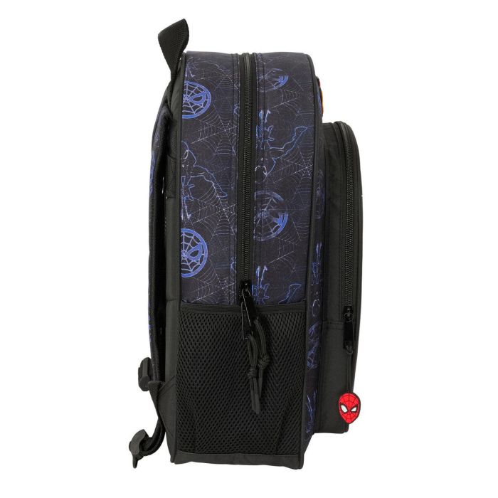 Mochila Escolar Spider-Man Attack Negro 32 x 38 x 12 cm 2