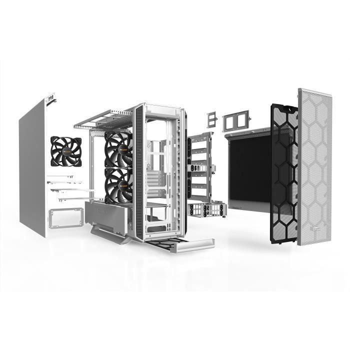Be Quiet! Silent Base 802 Blanco - Chasis PC ATX Intercambiable Flujo de Aire/Silencio, 3 Ventiladores Pure Wings 2 5 Be Quiet! Silent Base 802 Blanco - Chasis PC ATX Intercambiable Flujo de Aire/Silencio, 3 Ventiladores Pure Wings 2 5
