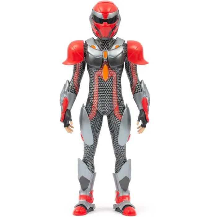 Gormiti GRV034 Figura Articulada Vástago con Armadura Modelo Fuego 27 cm para Niños a partir de 4 Años 3