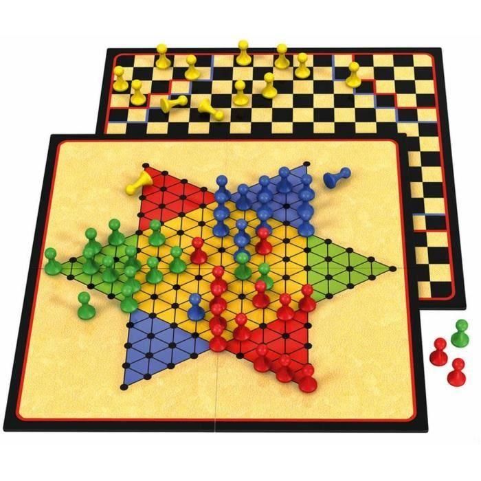 Juego de mesa SCHMIDT AND SPIELE - Damas chinas - Línea clásica 1 Juego de mesa SCHMIDT AND SPIELE - Damas chinas - Línea clásica 1