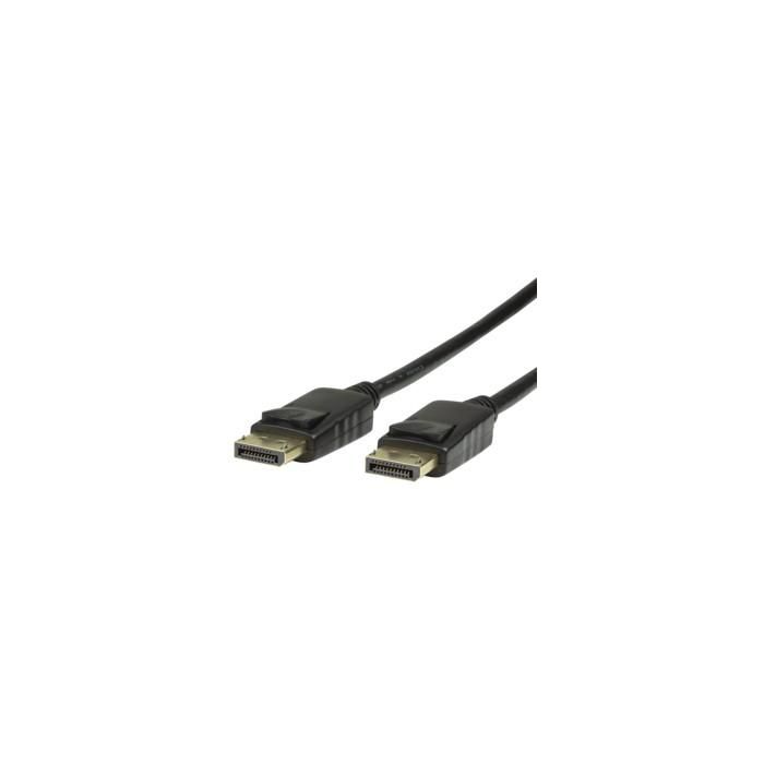 Logilink DisplayPort-Kabel. DP/M zu DP/M. 4K/60 Hz. schw. 5m 3