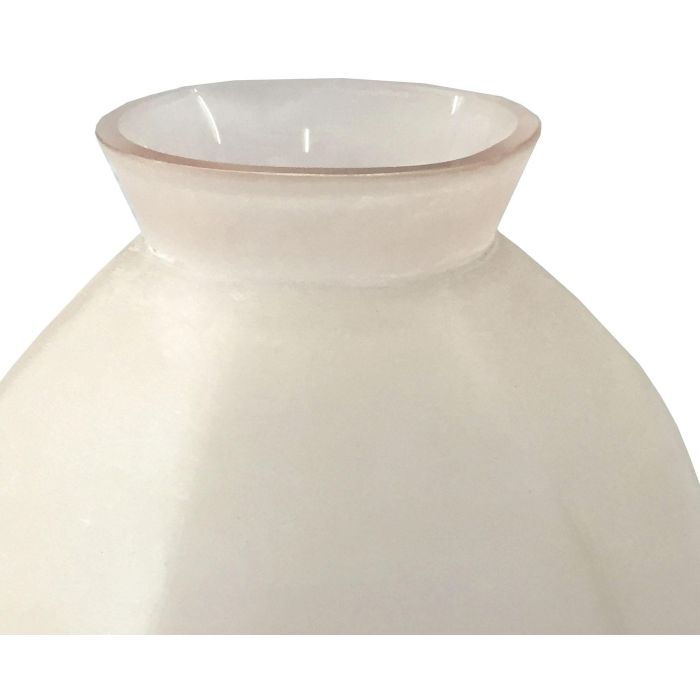 DKD Home Decor Jarrón de Cristal Moderno Rosa 28x28x27 cm 1 DKD Home Decor Jarrón de Cristal Moderno Rosa 28x28x27 cm 1