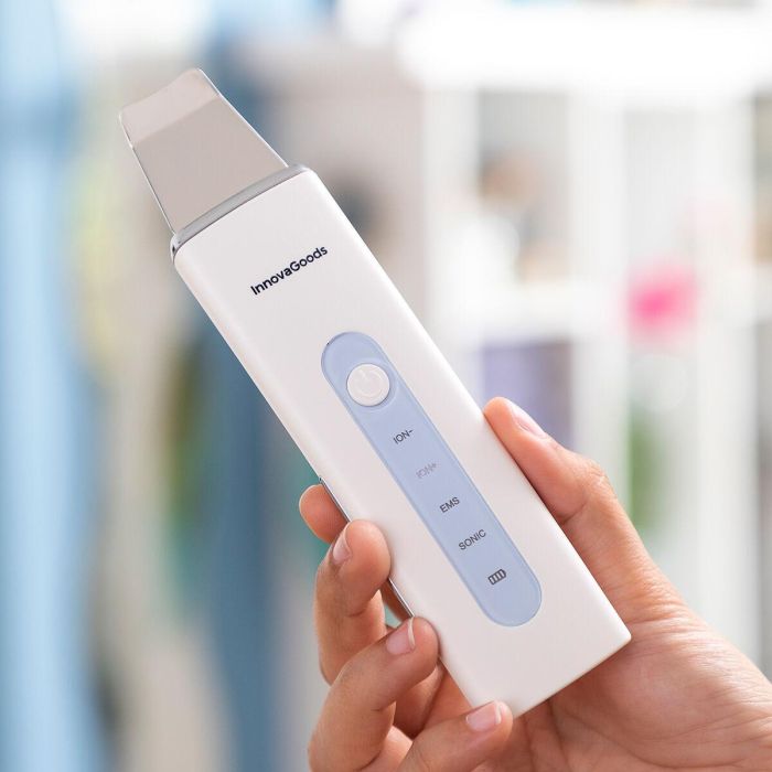 Limpiador Facial Ultrasónico 4 en 1 Falnik InnovaGoods 8 Limpiador Facial Ultrasónico 4 en 1 Falnik InnovaGoods 8