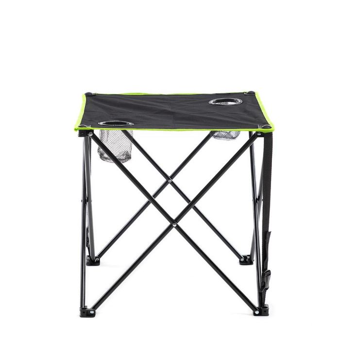 Mesa de Camping Textil Plegable con Funda Cafolby InnovaGoods 1 Mesa de Camping Textil Plegable con Funda Cafolby InnovaGoods 1