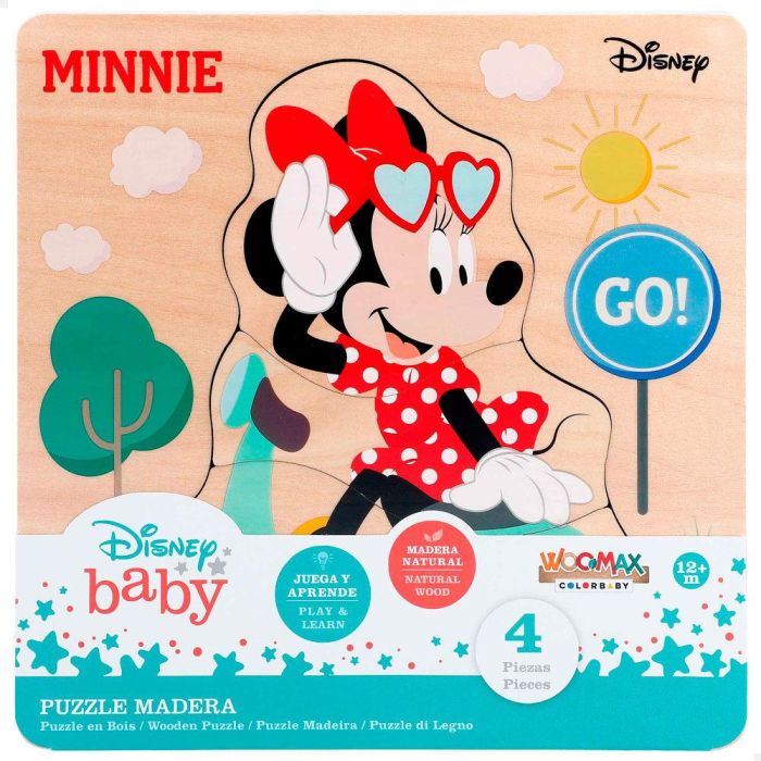 Puzzle surtido madera Mickey Minnie Disney 1 Puzzle surtido madera Mickey Minnie Disney 1