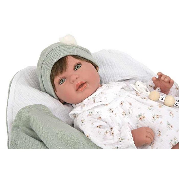 Muñeca reborn arias 45 cm paulina c/manta 19 Muñeca reborn arias 45 cm paulina c/manta 19