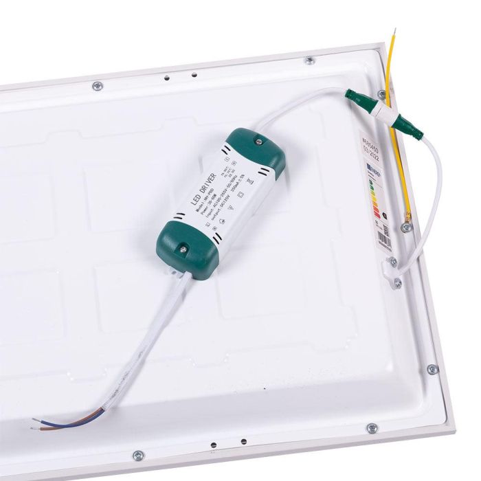 HO-PBD-30120-CW Panel LED Extraplano Techo 50W 5000 Lm 6000K Blanco Frío 120x30cm Aluminio IP25 40.000h 4