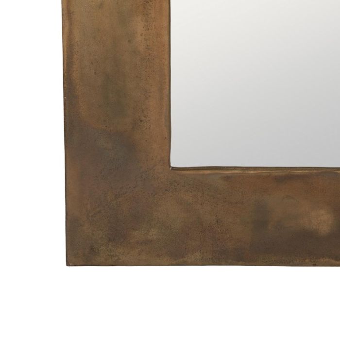 Espejo Oro Viejo Aluminio Decoración 100 X 2 X 220 cm