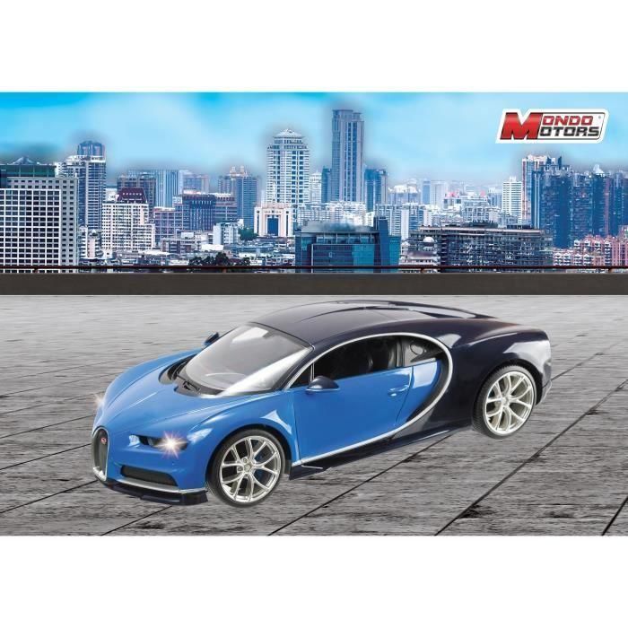 Mondo Motors - Coche de control remoto 1:14 Bugatti Chiron R / C 3