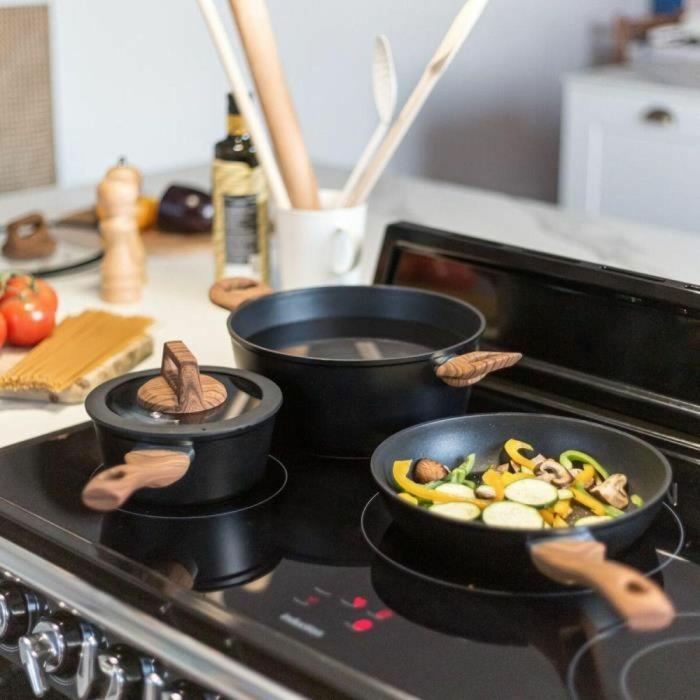 Livoo MZP147 Juego de utensilios de cocina de 5 piezas Momentos de bienestar Negro 1 Livoo MZP147 Juego de utensilios de cocina de 5 piezas Momentos de bienestar Negro 1